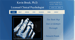 Desktop Screenshot of drkevinbrock.com